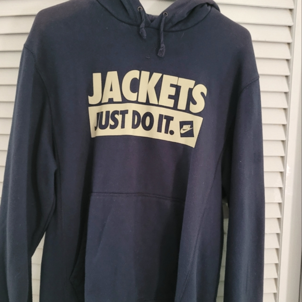 Nike Hoodia, M, navy blue